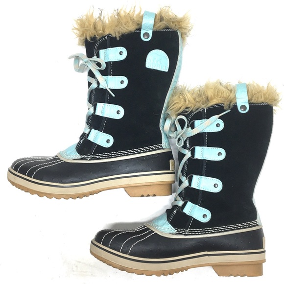 Sorel Tofino Suede Leather Waterproof With Liner Winter Boots Youth Size 5 - Picture 6 of 17